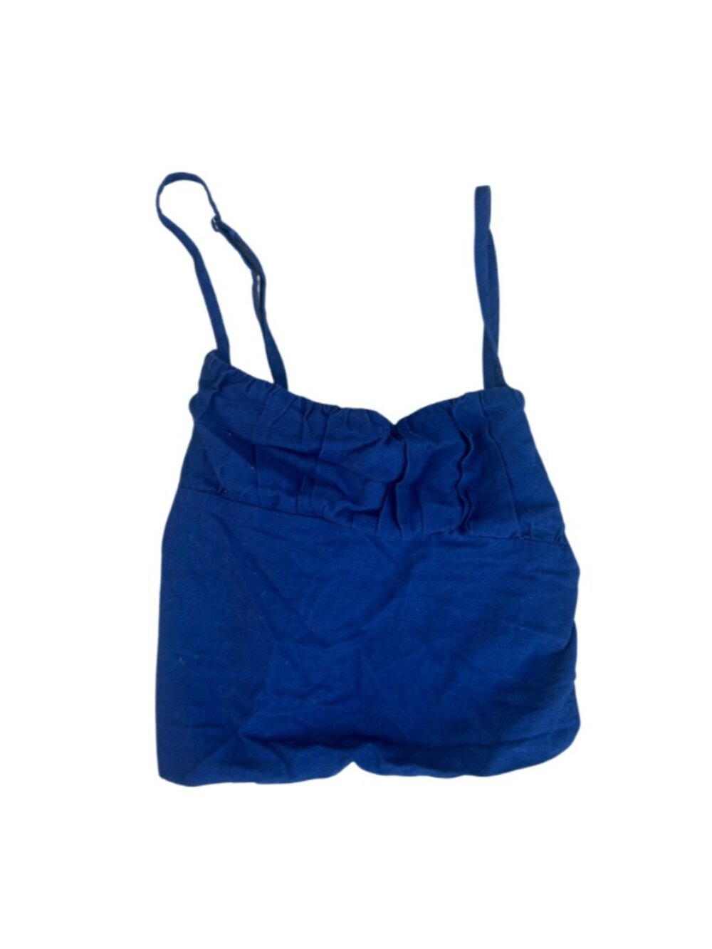 Edikted Dark Blue Navy Spaghetti Top